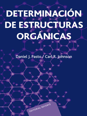 cover image of Determinación de estructuras orgánicas